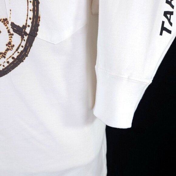 TAKAHIROMIYASHITA TheSoloist. Printed Cotton-Jersey T-Shirt 48 M White Clock - Picture 6 of 16